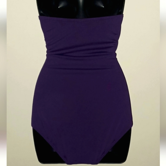 Tommy Bahama Dark Purple Swimsuit - Picture 5 of 6